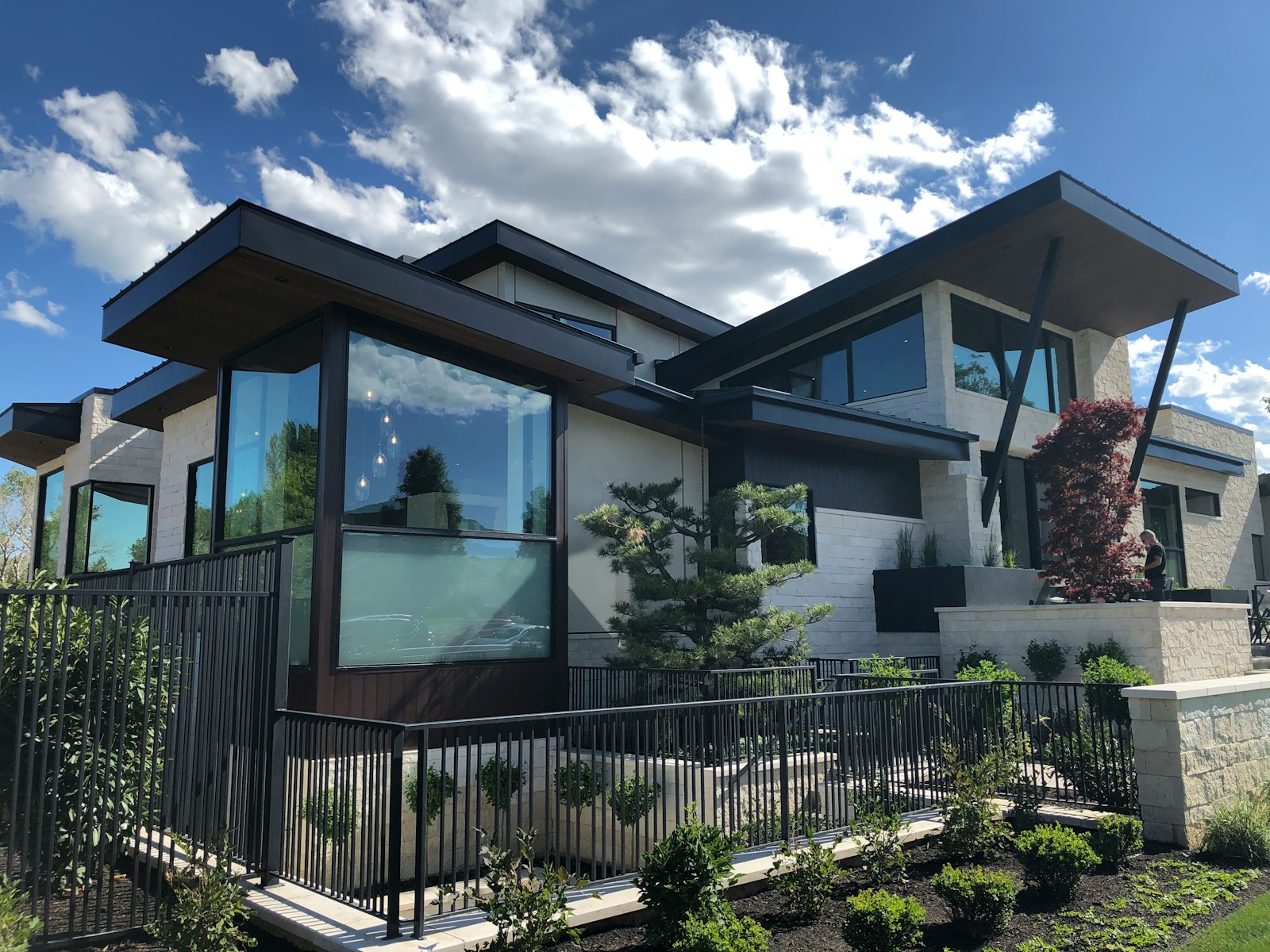 white and brown wooden house under blue sky during daytime, home